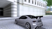 Toyota GT86 Drift для GTA San Andreas миниатюра 2