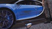 2017 Bugatti Chiron 1.5 para GTA 5 miniatura 9