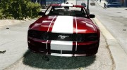 Ford Mustang GT by Sorin Baciu для GTA 4 миниатюра 6