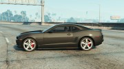 Unmarked Chevrolet Camaro SS for GTA 5 miniature 2