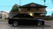 BMW M5 E60 Police para GTA San Andreas miniatura 5