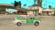 ВАЗ 2112 YPX Police для GTA San Andreas миниатюра 5