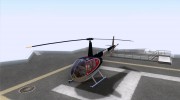 Robinson R44 Raven II NC 1.0 Скин 2 para GTA San Andreas miniatura 1