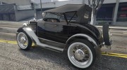 Ford T 1927 Roadster для GTA 5 миниатюра 6