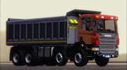 Scania P420 8x4 Dumper for GTA San Andreas miniature 9