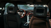 2012 Cadillac Escalade ESV Police Version Paintjobs para GTA 5 miniatura 5