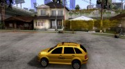 Skoda Fabia Combi Taxi para GTA San Andreas miniatura 2