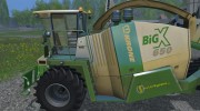 Krone Big X 650 Cargo для Farming Simulator 2015 миниатюра 4
