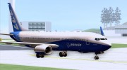 Boeing 737-800 Boeing House Colors для GTA San Andreas миниатюра 5