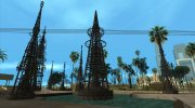 GTA V to SA Watts Towers для GTA San Andreas миниатюра 1