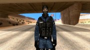 Gign SWAT para GTA San Andreas miniatura 1