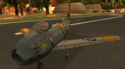 F 86 Sabre для GTA San Andreas миниатюра 1