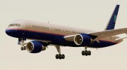 Boeing 757-200 United Airlines для GTA San Andreas миниатюра 13