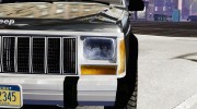 Jeep Cherokee 1992 для GTA 4 миниатюра 12