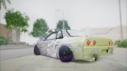 Nissan Skyline R32 для GTA San Andreas миниатюра 3