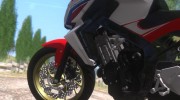 Honda CB650F Tricolor para GTA San Andreas miniatura 6