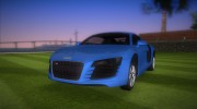 Audi R8 4.2 FSI для GTA Vice City миниатюра 1