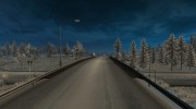 Зимний мод 3.0.1 (HQ) para Euro Truck Simulator 2 miniatura 11