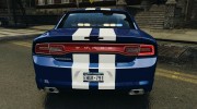 Dodge Charger Unmarked Police 2012 [ELS] для GTA 4 миниатюра 11