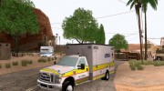 Ford F-350 Ambulance для GTA San Andreas миниатюра 1