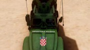 Oshkosm M-ATV Croatian Armoured Vehicle для GTA San Andreas миниатюра 7