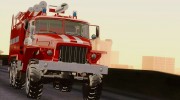 Урал 375 Пожарный для GTA San Andreas миниатюра 9