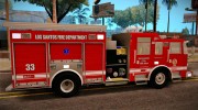 Pierce Arrow XT 2008 Los Santos Fire Department для GTA San Andreas миниатюра 2