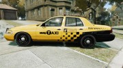 Ford Crown Victoria NYC Taxi 2013 for GTA 4 miniature 2