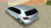 Volkswagen Polo 2011 для GTA Vice City миниатюра 4