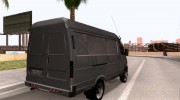 Газель 2705 для GTA San Andreas миниатюра 4