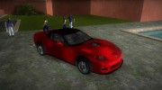Chevrolet Corvette ZR1 Black Revel for GTA Vice City miniature 2