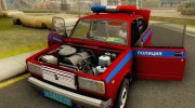 ВАЗ 2107 Полиция para GTA San Andreas miniatura 7