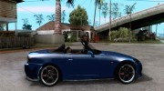 Honda S2000 HellaFlush для GTA San Andreas миниатюра 5