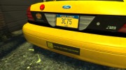 2011 Ford Crown Victoria NYC Taxi для GTA 4 миниатюра 6