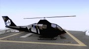 Urban Strike helicopter para GTA San Andreas miniatura 5