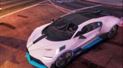 2019 Bugatti Divo 2.0 для GTA 5 миниатюра 1