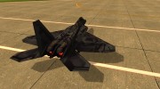 F-22 Starscream для GTA San Andreas миниатюра 3