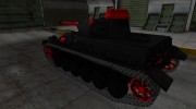 Черно-красные зоны пробития PzKpfw III/IV для World Of Tanks миниатюра 3