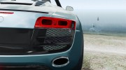 Audi R8 Spyder для GTA 4 миниатюра 13