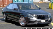 Maybach S600 2016 1.0 for GTA 5 miniature 13