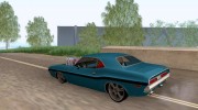 Dodge Challenger R/T для GTA San Andreas миниатюра 2