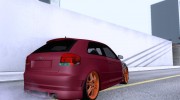 Audi S3 для GTA San Andreas миниатюра 2