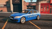 BMW 525 Polizia для GTA 5 миниатюра 1