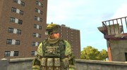 Солдат US Hero v.1 для GTA 4 миниатюра 1