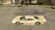 Mercedes-Benz CLK GTR road version (v2.0.0) para GTA San Andreas miniatura 2