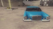 1972 Mercedes-Benz 300SEL - Stock для GTA San Andreas миниатюра 2