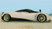Pagani Huayra 2013 para GTA San Andreas miniatura 3