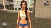 Girl from The Sims 4 для GTA San Andreas миниатюра 1