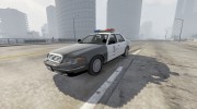 1998 Ford Crown Victoria P71 - LAPD 1.1 for GTA 5 miniature 3