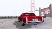 Cadillac Fleetwood Brougham 85 для GTA San Andreas миниатюра 2